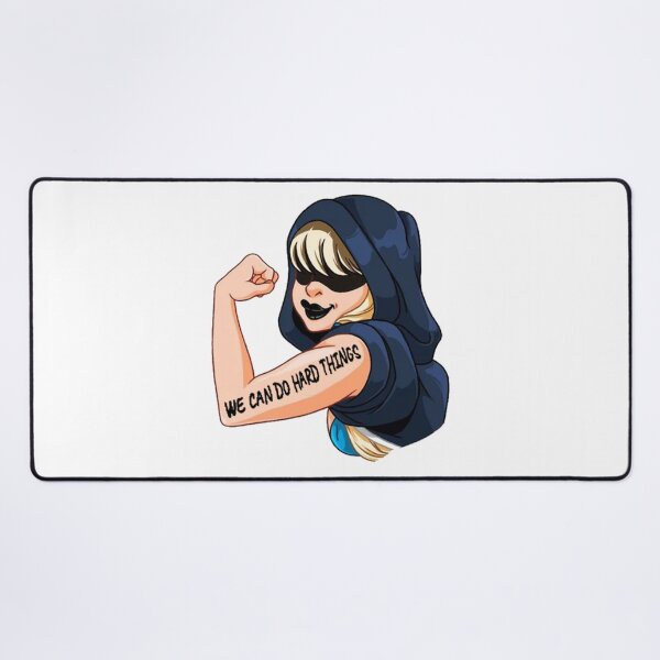 Item preview, we can do hard things sticker designed and sold by maximinano100k.