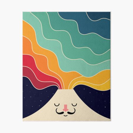 Keep Think Creative Art Board Print