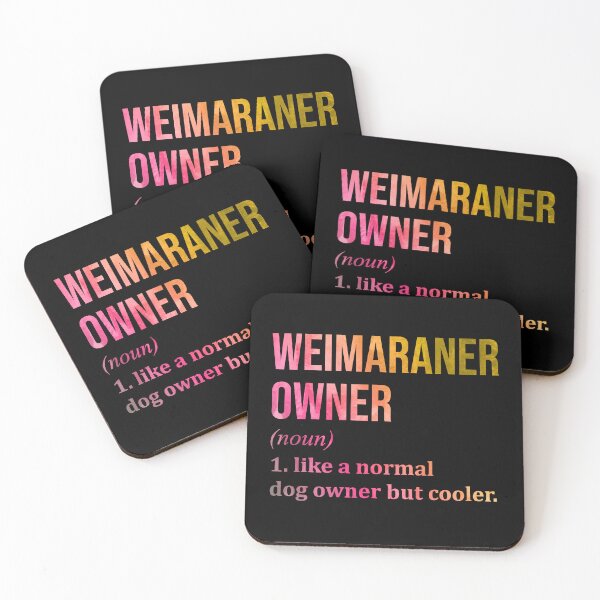 Item preview, Weimaraner Dog Owner Definition in Watercolor designed and sold by XCIV.