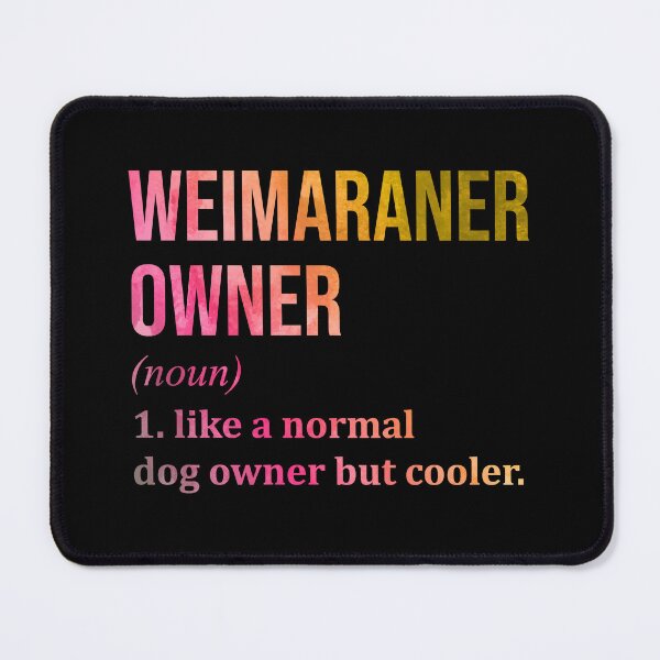 Item preview, Weimaraner Dog Owner Definition in Watercolor designed and sold by XCIV.