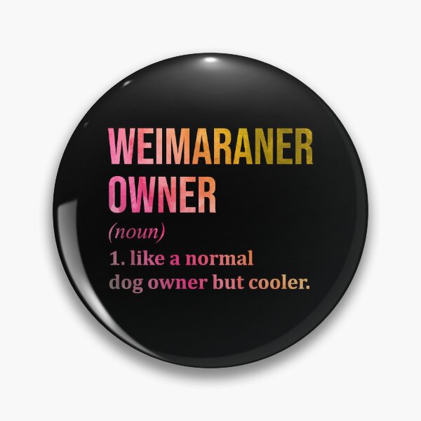 Item preview, Weimaraner Dog Owner Definition in Watercolor designed and sold by XCIV.