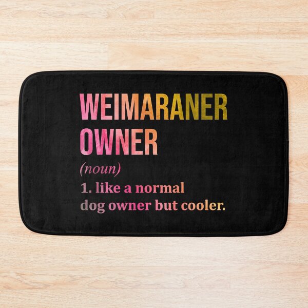 Item preview, Weimaraner Dog Owner Definition in Watercolor designed and sold by XCIV.