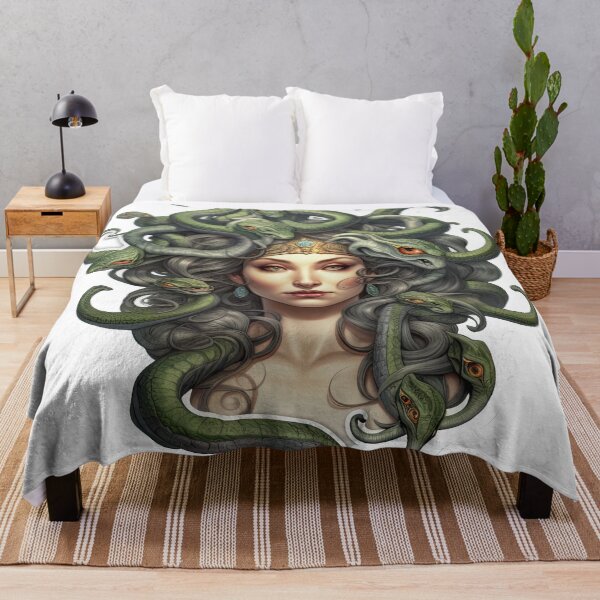 Item preview, Woman with snake hair designed and sold by abmkf.