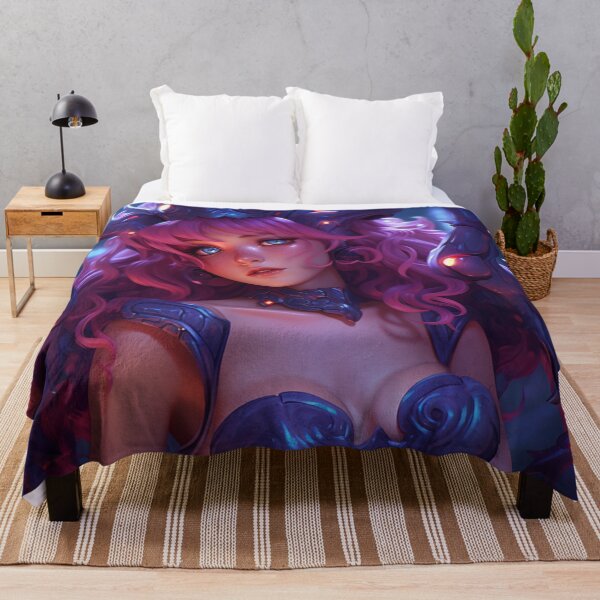 Aperçu de l'œuvre filles extraterrestres aux cheveux rouges 4k créée et vendue par tresyaNicole.