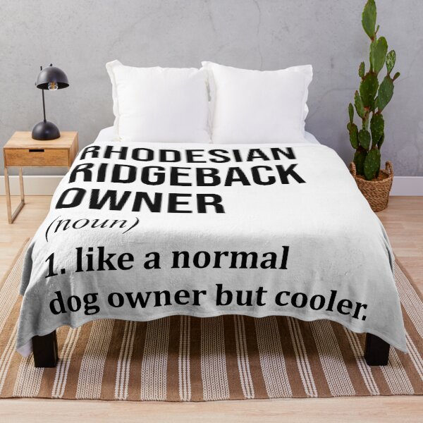 Item preview, Rhodesian Ridgeback Dog Owner Definition designed and sold by XCIV.