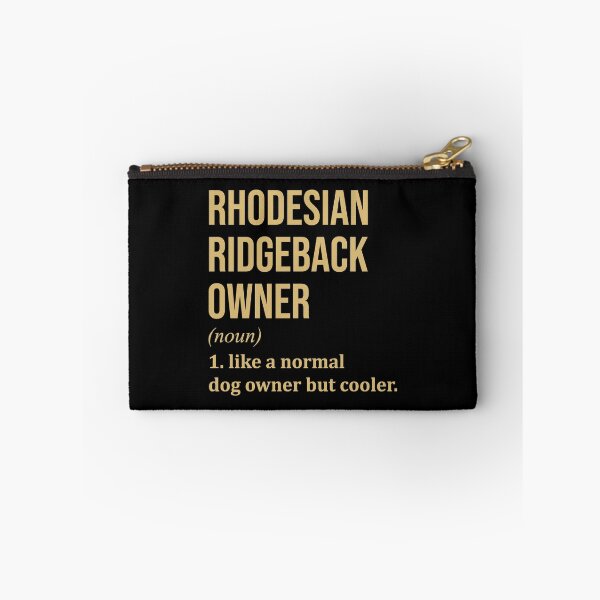 Item preview, Rhodesian Ridgeback Dog Owner Definition in Gold designed and sold by XCIV.