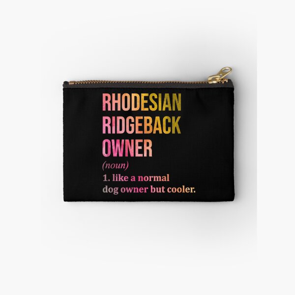 Item preview, Rhodesian Ridgeback Dog Owner Definition in Watercolor designed and sold by XCIV.