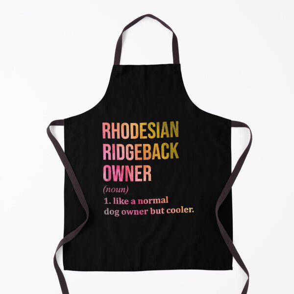Item preview, Rhodesian Ridgeback Dog Owner Definition in Watercolor designed and sold by XCIV.