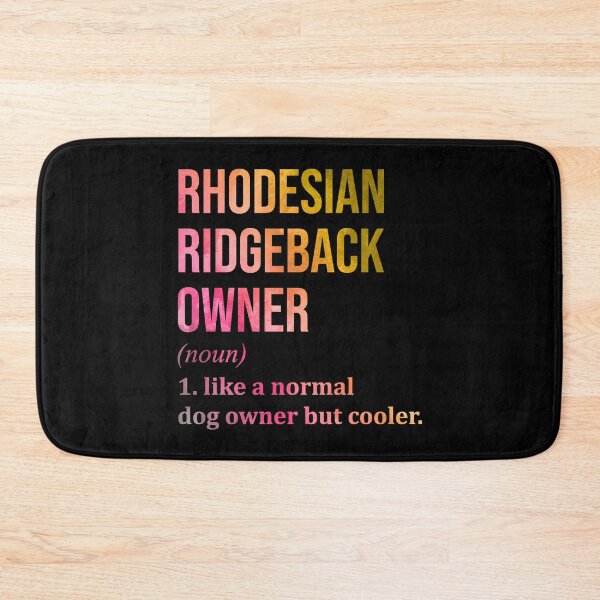 Item preview, Rhodesian Ridgeback Dog Owner Definition in Watercolor designed and sold by XCIV.