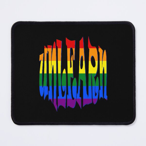 Item preview, Unlearn Openminded Receptive LGBTQIA Pride Quote  designed and sold by taiche.