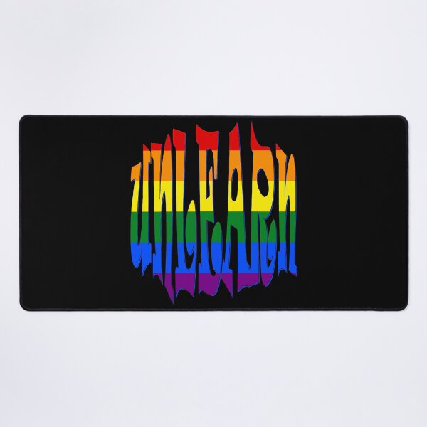 Item preview, Unlearn Openminded Receptive LGBTQIA Pride Quote  designed and sold by taiche.