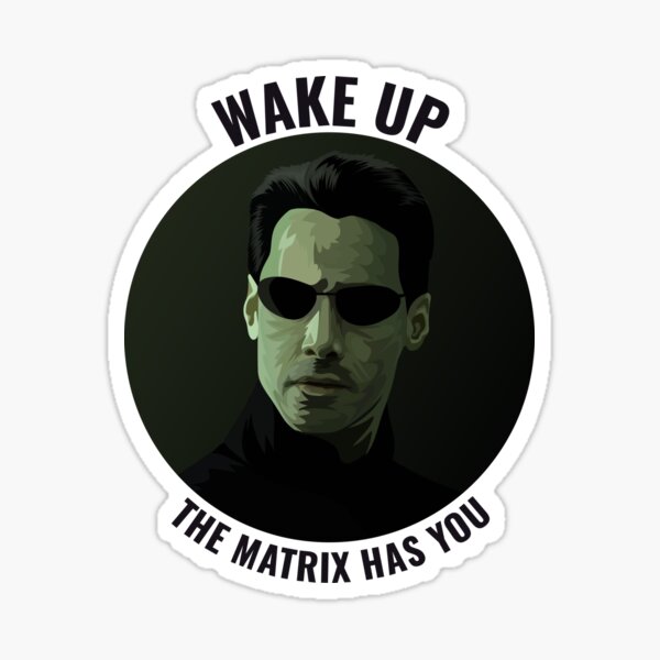 Item preview, The Matrix - Wake Up... The Matrix Has You designed and sold by Otherworld-Shop.