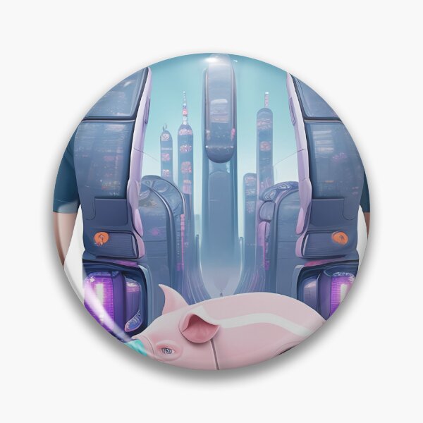 Item preview, Gizmo's Futuristic City Scene designed and sold by isofasonggob.