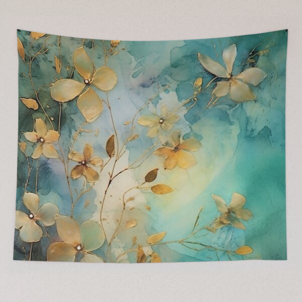 Item preview, Jasmina - Abstract flowers in ink (9/12) designed and sold by sabantha.