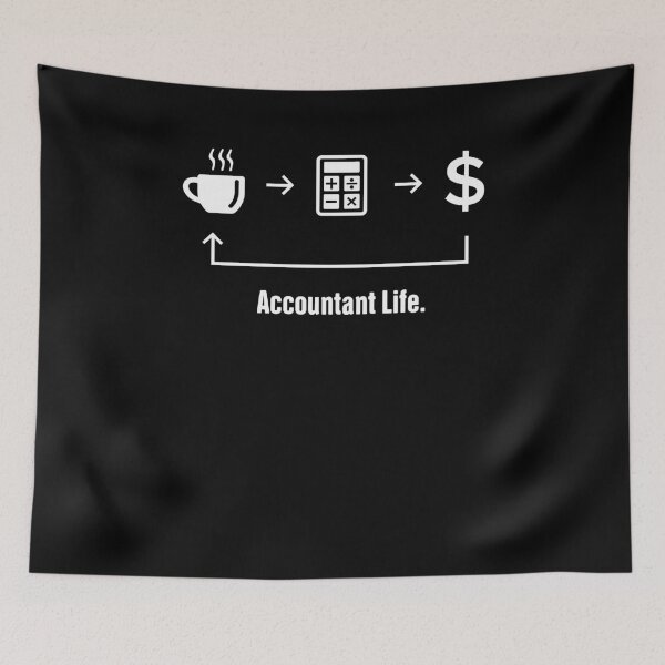 Item preview, Accountant Life | Funny Accounting designed and sold by Jam Jar.
