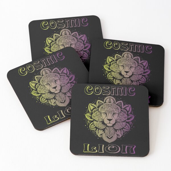 Item preview, Cosmic Lion - Colorful designed and sold by Soulemotion.