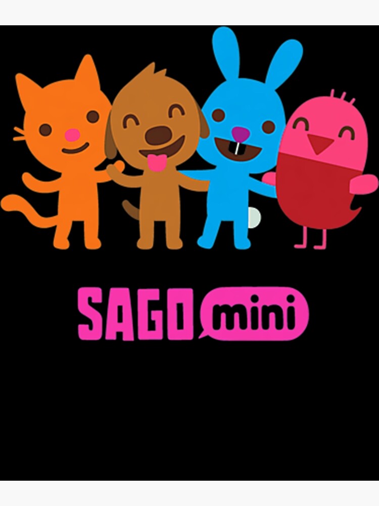 Sago Mini Friends Postcard for Sale by EmileGour