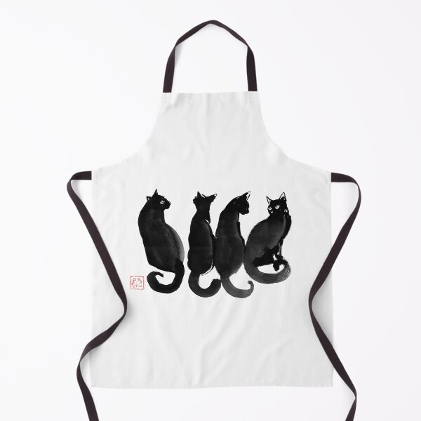 Item preview, 4 black cats designed and sold by pechane.