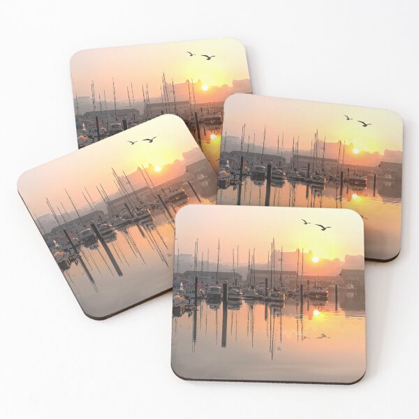 Item preview, Scarborough Harbour Sunset designed and sold by Alisonchambers2.