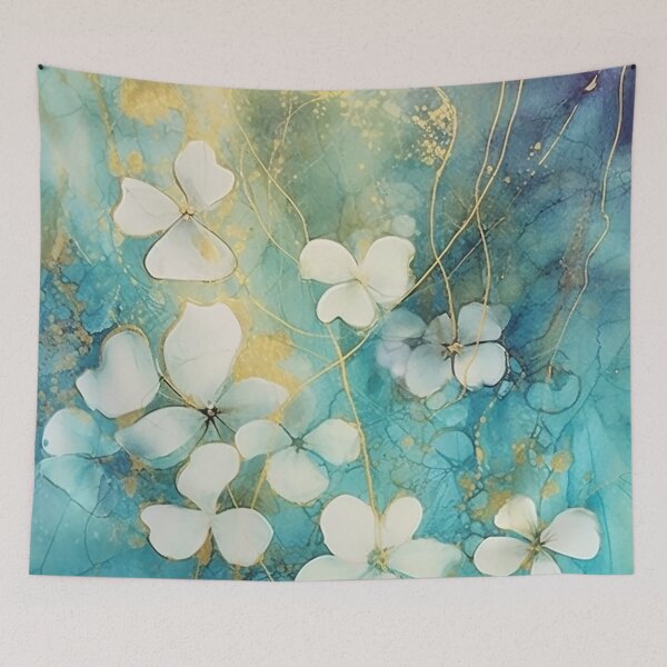 Item preview, Jasmina - Abstract flowers in ink (12/12) designed and sold by sabantha.