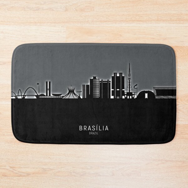 Artikelvorschau, Brasilia Brazil Skyline entworfen und verkauft von ArtPrints.