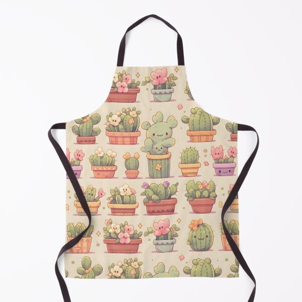 Item preview, Cute Adorable Cactus Kawaii Pretty Green Cactusses Pattern designed and sold by 18tokwa.