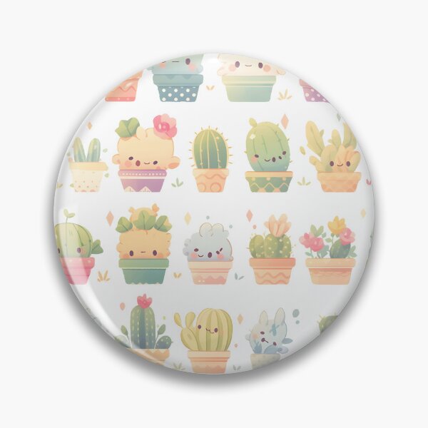 Item preview, Cute Adorable Cactus Kawaii Pretty Pattern designed and sold by 18tokwa.