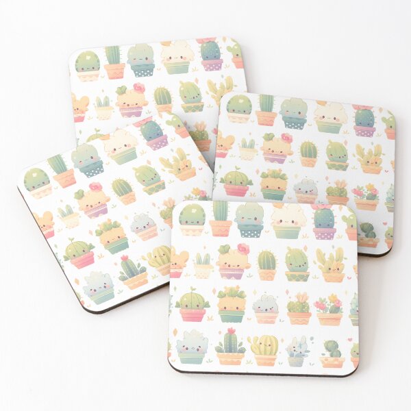 Item preview, Cute Adorable Cactus Kawaii Pretty Pattern designed and sold by 18tokwa.