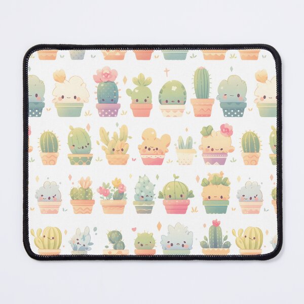 Item preview, Cute Adorable Cactus Kawaii Pretty Pattern designed and sold by 18tokwa.