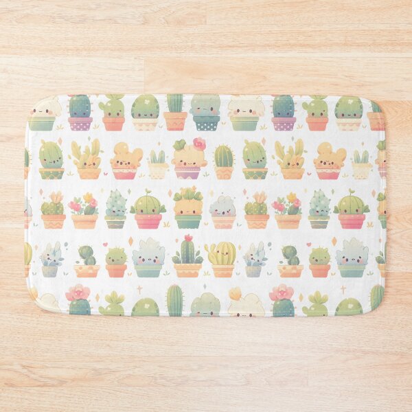 Item preview, Cute Adorable Cactus Kawaii Pretty Pattern designed and sold by 18tokwa.