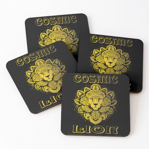 Item preview, Cosmic Lion - Yellow designed and sold by Soulemotion.
