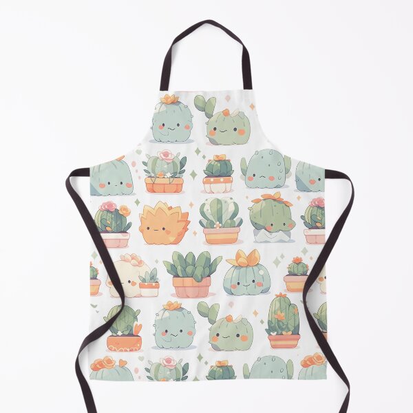Item preview, Adorable Cactus Kawaii Pretty Chubby Cactusses Pattern Cuteness designed and sold by 18tokwa.