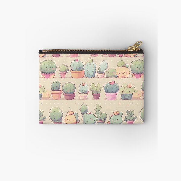 Artikelvorschau, Adorable Cute Happy Smiling Cactus Kawaii Pretty Cactusses Pattern entworfen und verkauft von 18tokwa.
