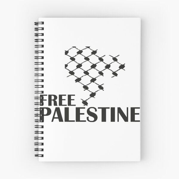 Item preview, Free Palestine | Black & White Kuffiya  designed and sold by Qantara Art Gallery.