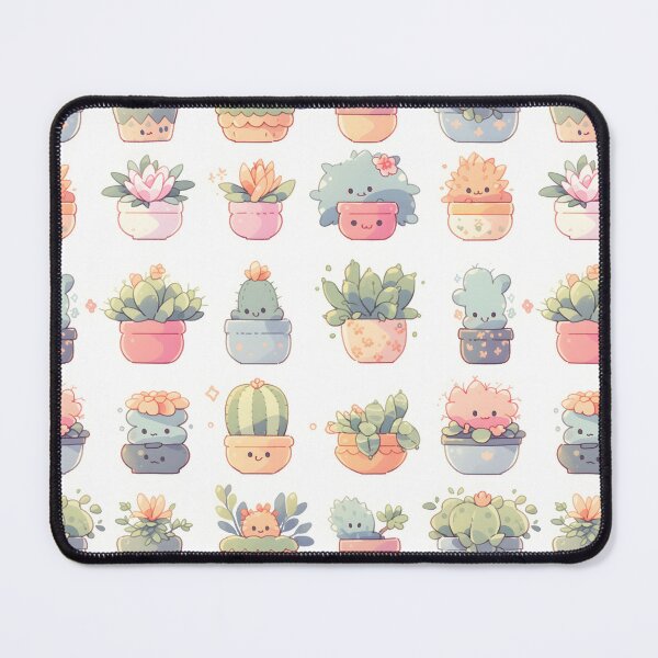 Item preview, Pattern of Kawaii and Cute Adorable Cactus Kawaii Pretty Cactusses designed and sold by 18tokwa.