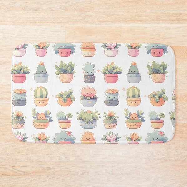 Item preview, Pattern of Kawaii and Cute Adorable Cactus Kawaii Pretty Cactusses designed and sold by 18tokwa.
