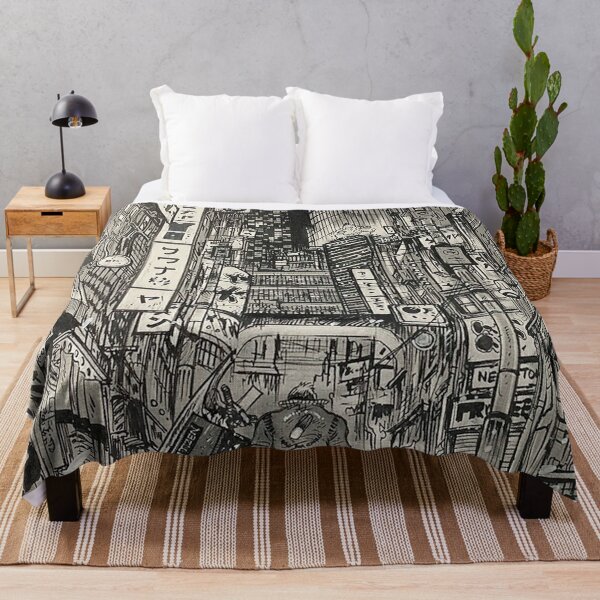 Akira Anime Cyberpunk Movie Poster Art Decor - Trends Bedding