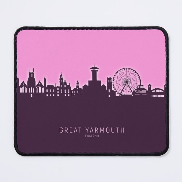 Item preview, Great Yarmouth England Skyline designed and sold by ArtPrints.