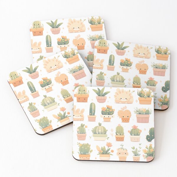 Item preview, Kawaii Adorable Cactus Kawaii Pretty Cactuses designed and sold by 18tokwa.