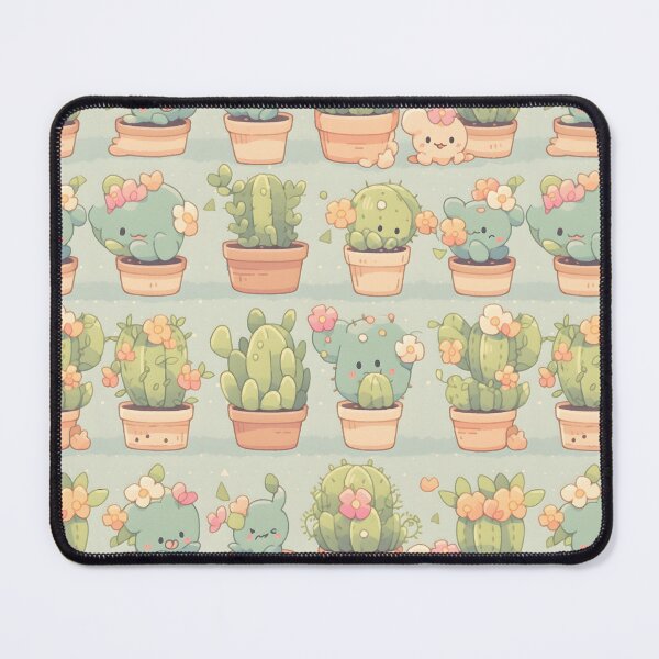 Item preview, Lovable Kawaii Cactus Kawaii Pretty Cactuses Pattern designed and sold by 18tokwa.