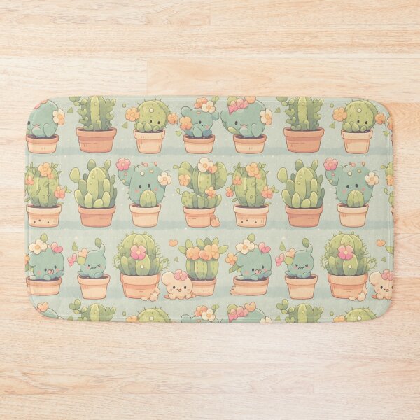 Item preview, Lovable Kawaii Cactus Kawaii Pretty Cactuses Pattern designed and sold by 18tokwa.