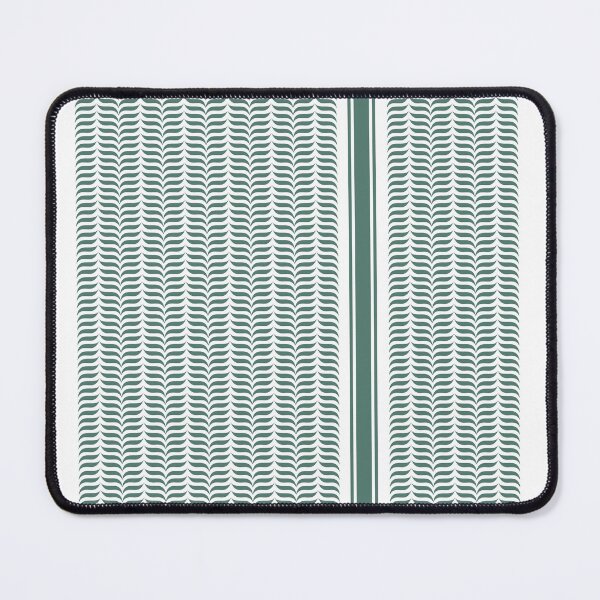 Item preview, Palestinian Kufiya Pattern Design | Green Keffiyeh Design designed and sold by Qantara Art Gallery.