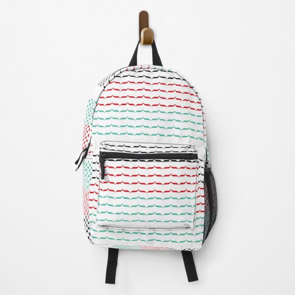 Item preview, Palestinian Kufiya Pattern Design |Palestine Flag Keffiyeh designed and sold by Qantara Art Gallery.