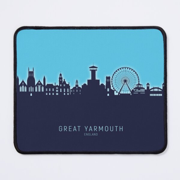 Item preview, Great Yarmouth England Skyline designed and sold by ArtPrints.