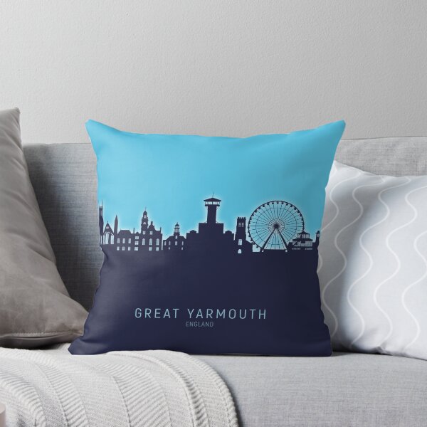 Item preview, Great Yarmouth England Skyline designed and sold by ArtPrints.