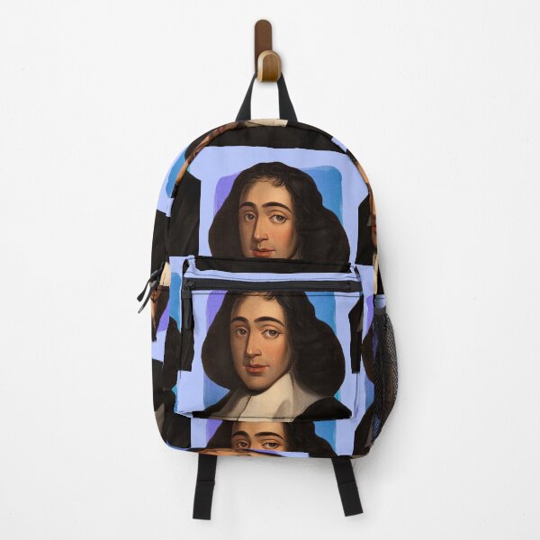 Item preview, Dutch Philosopher Baruch Spinoza - blue - illustration  designed and sold by Litstoy.