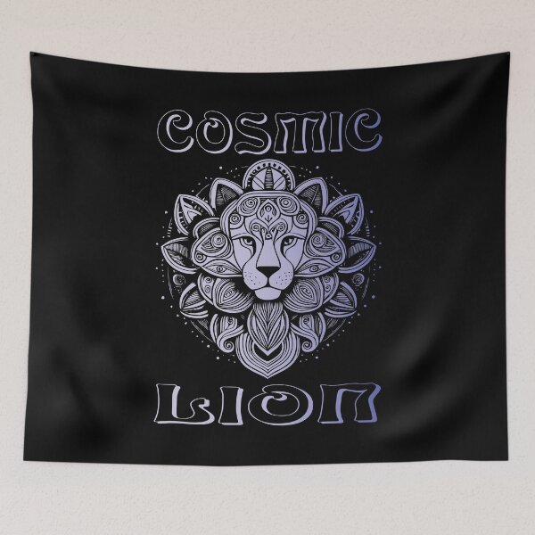 Item preview, Cosmic Lion - Light Purple designed and sold by Soulemotion.