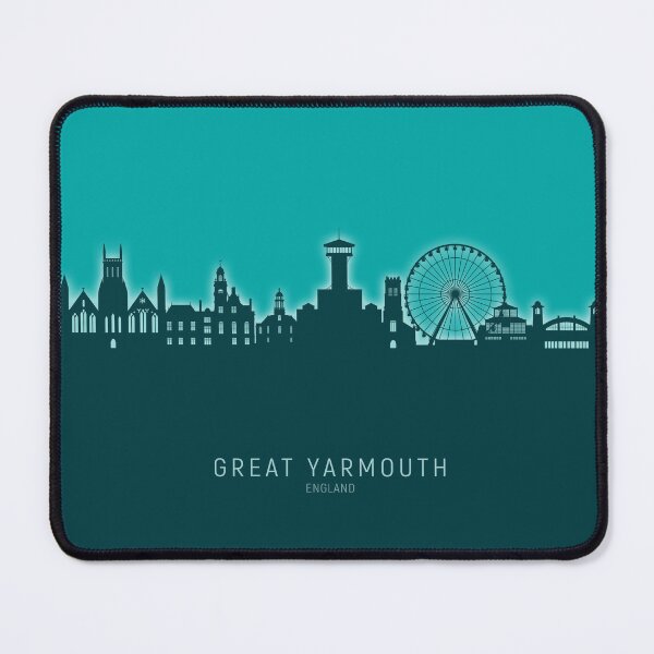 Item preview, Great Yarmouth England Skyline designed and sold by ArtPrints.