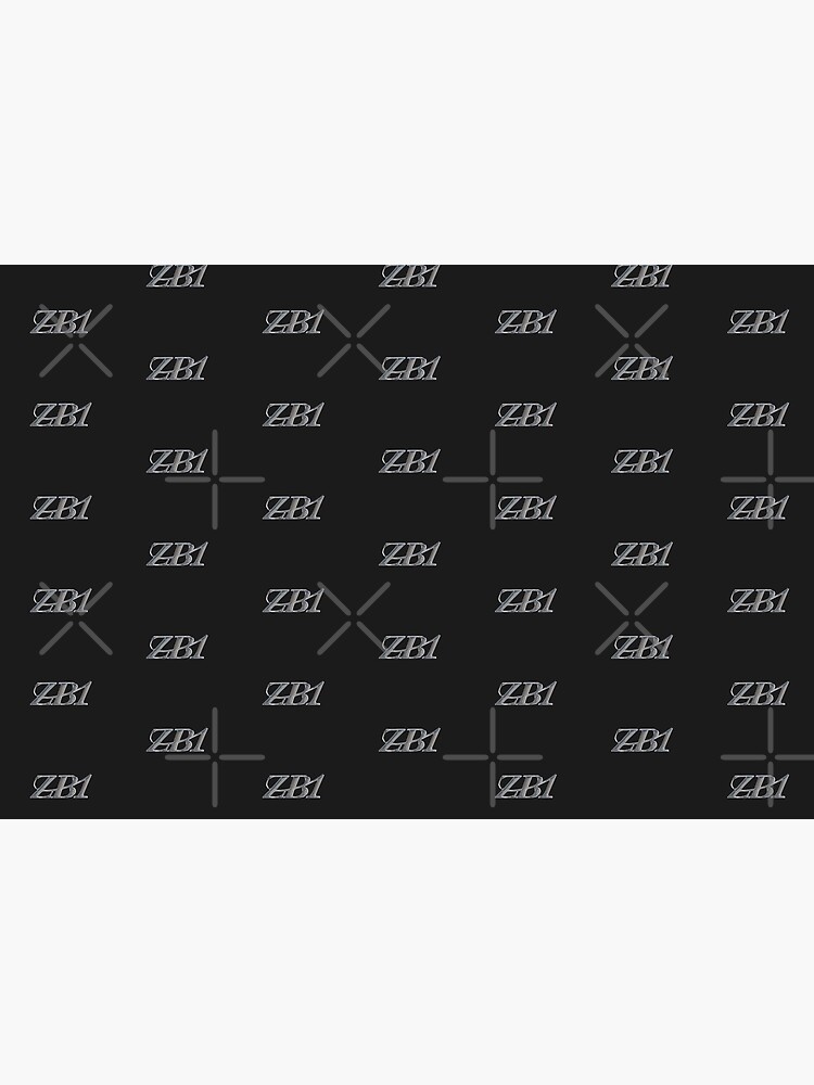 Metallic ZB1 Zerobaseone Logo