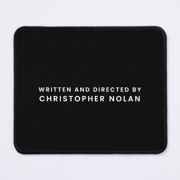 Item preview, Written And Directed By Christopher Nolan designed and sold by festivalzone.